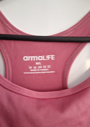 Pembe Mini Spor Crop - Görsel 2