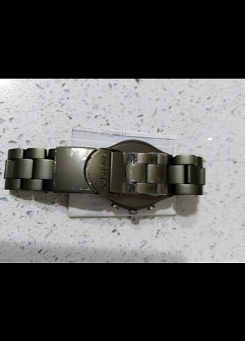 Beden haki Renk Swatch irony alüminyum serisi. Retro.