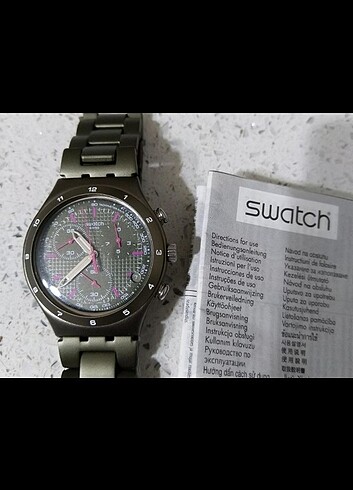 Swatch irony alüminyum serisi. Retro.