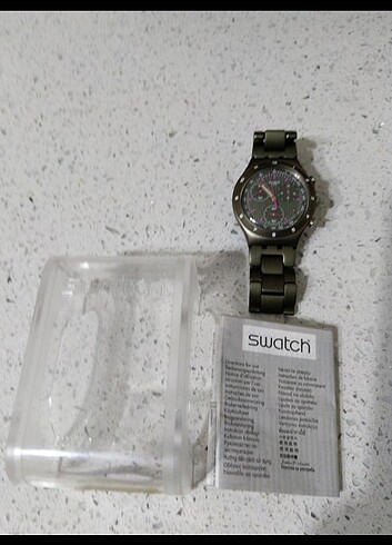 Beden Swatch irony alüminyum serisi. Retro.