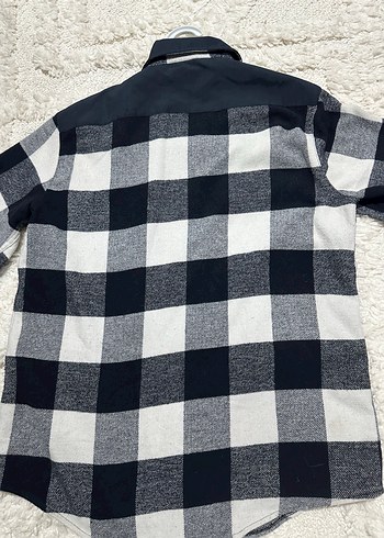 Manche Kareli Fermuarlı Erkek Gömlek - Görsel 3