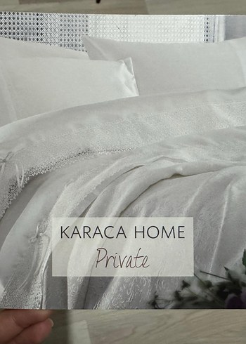 Karaca Home İşlemeli Beyaz Yastık Kılıfı