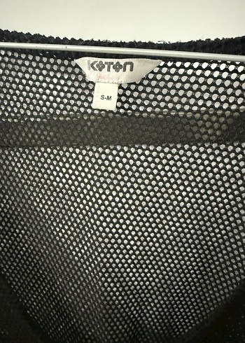 Siyah V Yaka Kadın pareo - Görsel 3