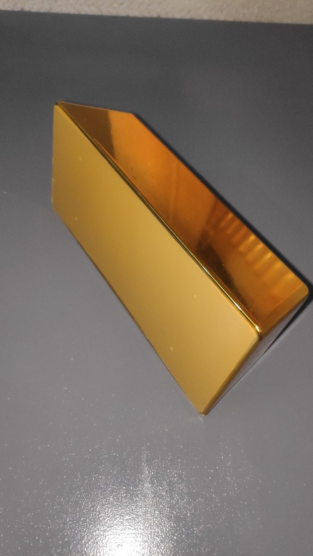 külçe altın görünümlü kutu - Görsel 2