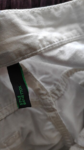 Benetton Benetton kot pantolon