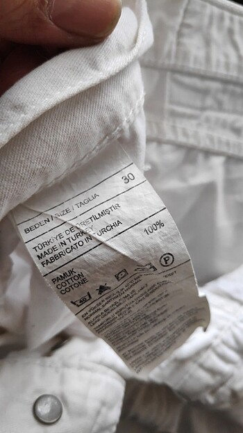 30 Beden Benetton kot pantolon