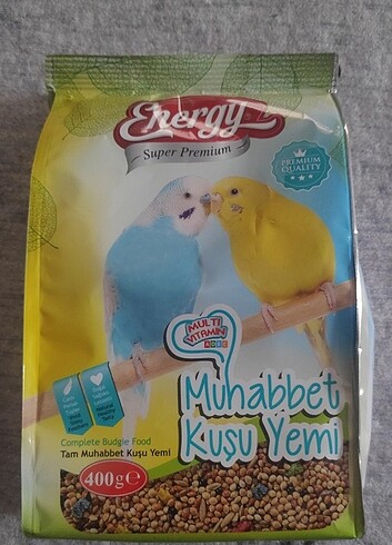 Muhabbet kuşu yemi