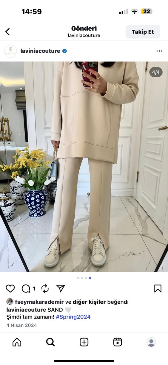 Lavinia couture ikili takım - Görsel 4