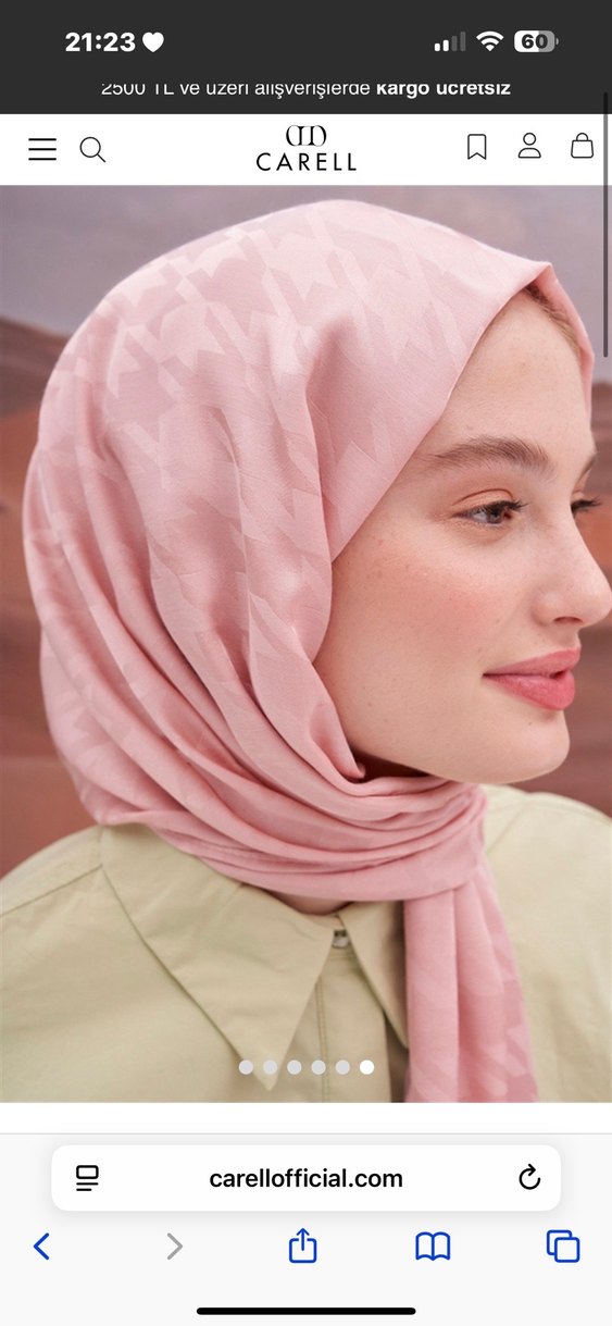 Carell şal - Görsel 2