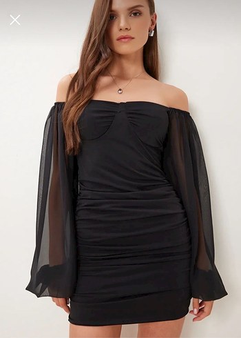 Kısa elbise - Görsel 3