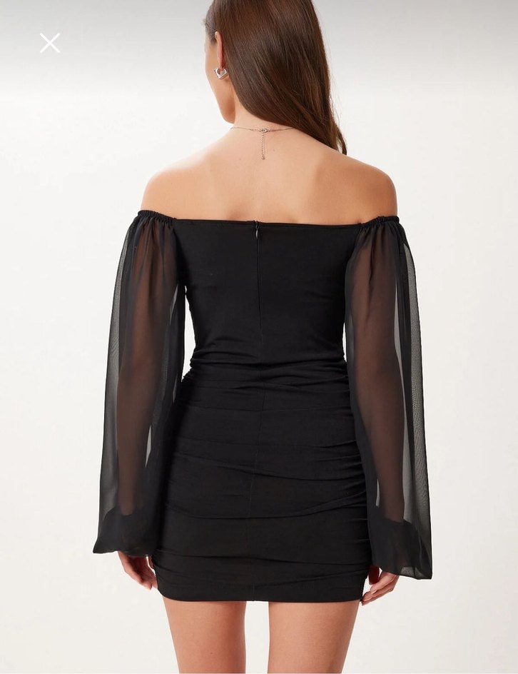 Kısa elbise - Görsel 4