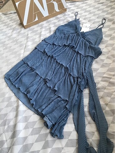 Zara Zara pilili elbise