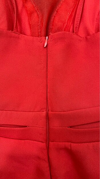 Abiye midiboy elbise - Görsel 5