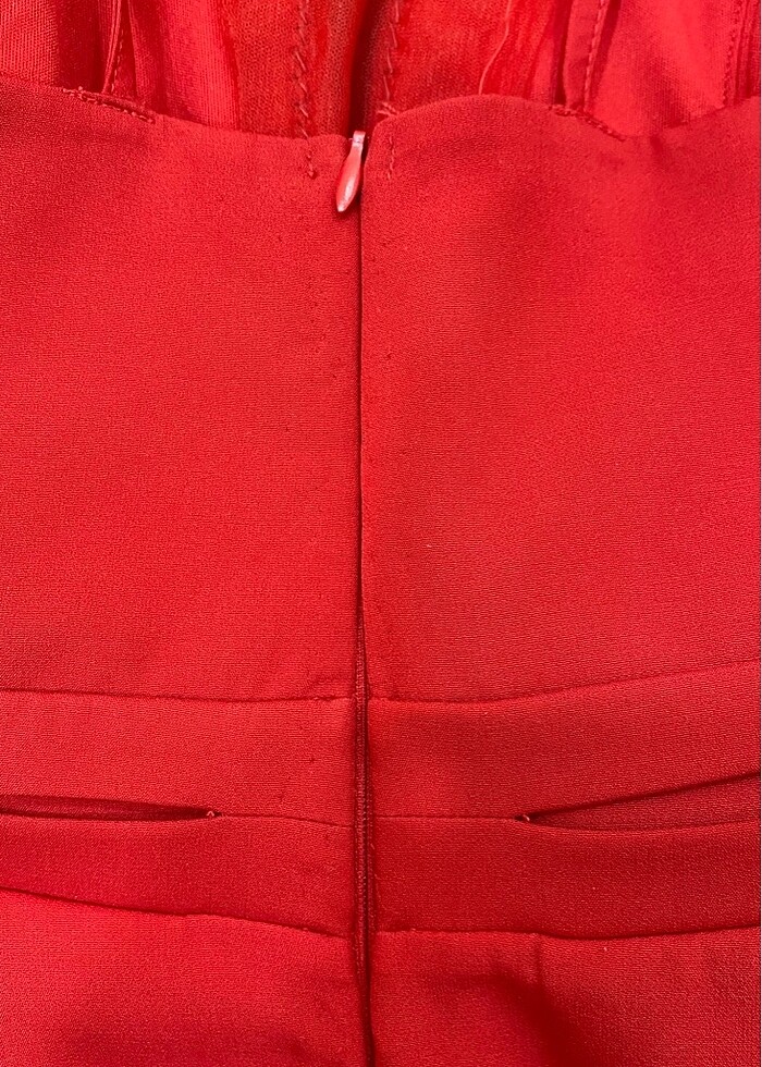 Abiye midiboy elbise - Görsel 5