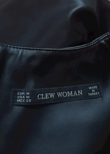 Siyah deri elbise - Görsel 7