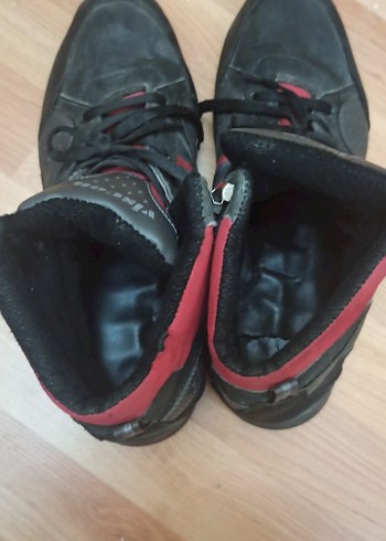 Viscon Kırmızı Siyah Erkek Biker Bot - Görsel 8