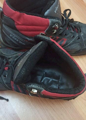 Viscon Kırmızı Siyah Erkek Biker Bot - Görsel 4