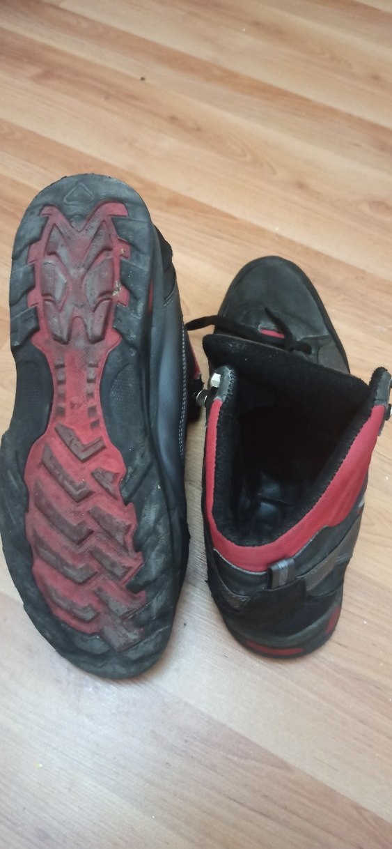 Viscon Kırmızı Siyah Erkek Biker Bot - Görsel 2