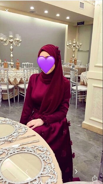 Bordo abiye