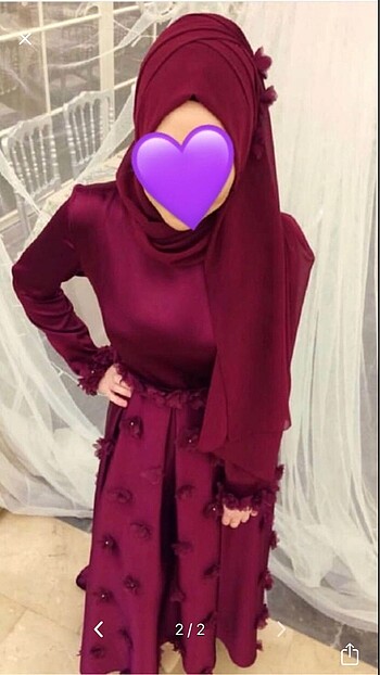 Abiye Bordo abiye