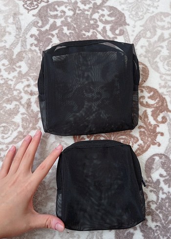 2 li Makyaj Çantası - Görsel 2