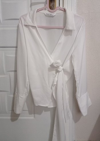 bağlamalı bluz - Görsel 3