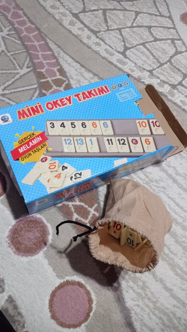 Okey Takımı Seti - Görsel 2