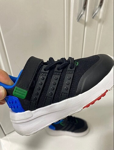21 Beden lacivert Renk Adidas erkek çocuk spor ayakkabı