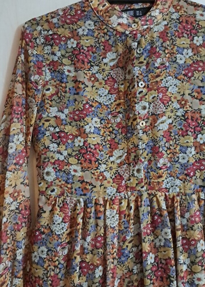 Çiçekli elbise - Görsel 2