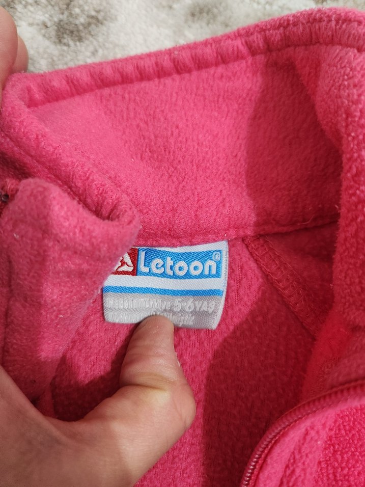 Pembe Fermuarlı Kadın Polar Ceket - Görsel 2