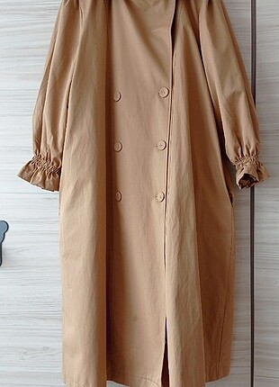 40 Beden camel Renk Trençkot