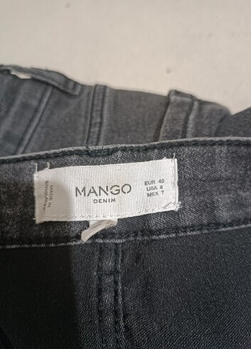 40 Beden gri Renk Mango pantolon