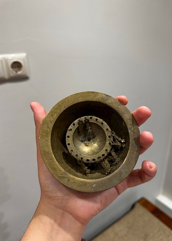 İçi dua yazılı anahtarlı şifa tası - Görsel 3