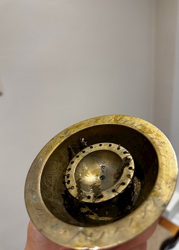 İçi dua yazılı anahtarlı şifa tası - Görsel 6