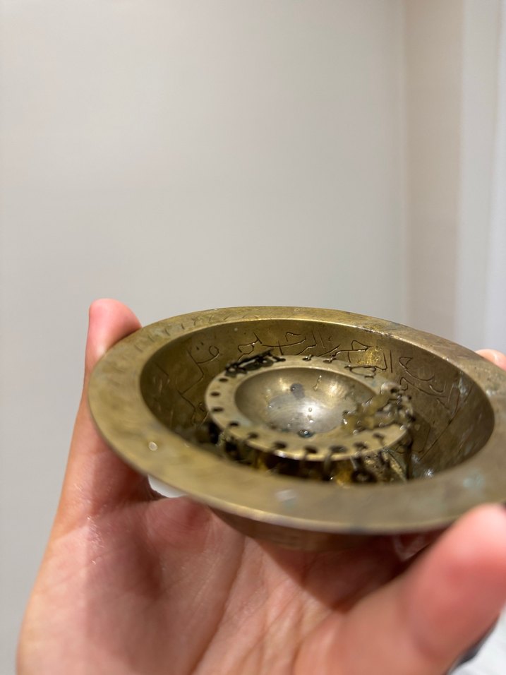 İçi dua yazılı anahtarlı şifa tası - Görsel 4