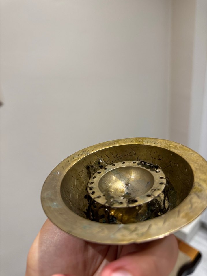 İçi dua yazılı anahtarlı şifa tası - Görsel 5