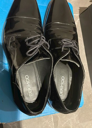 Derimod Erkek Siyah Klasik Deri Ayakkabı - Görsel 2