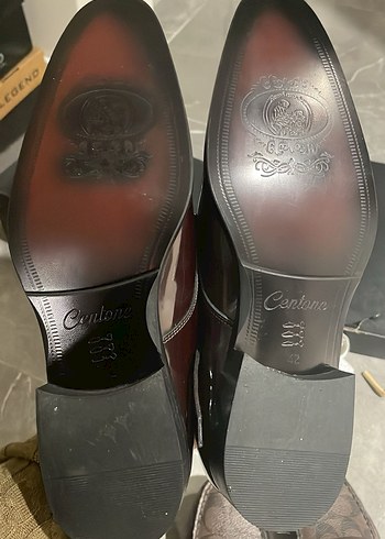 Centone Bordo Deri Klasik Erkek Ayakkabı - Görsel 2