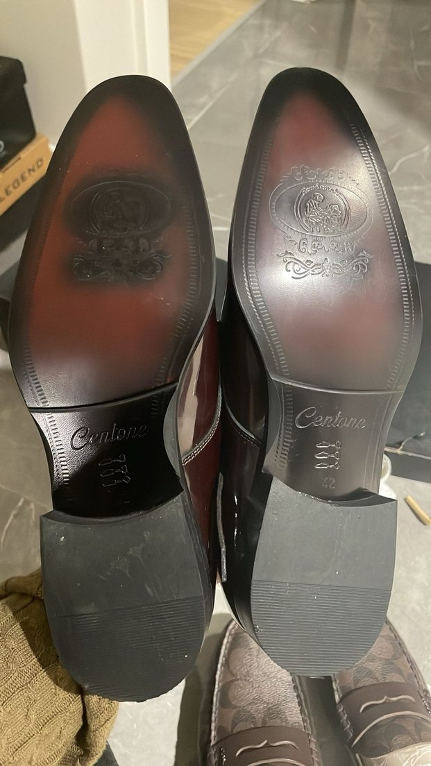 Centone Bordo Deri Klasik Erkek Ayakkabı - Görsel 2