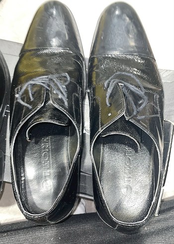 Theorie Deri Siyah Erkek ayakkabı - Görsel 2