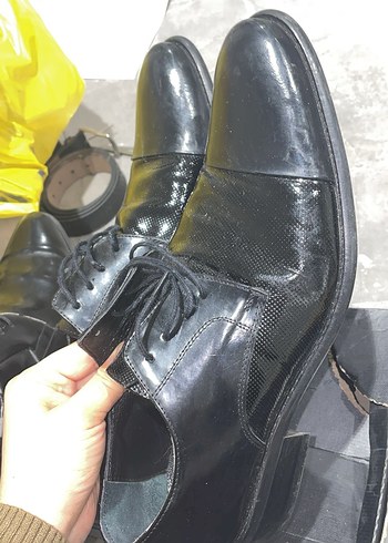 Theorie Deri Siyah Erkek ayakkabı - Görsel 3