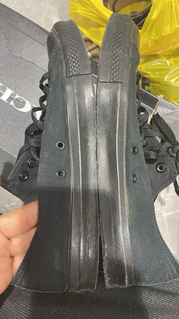 Siyah Erkek Converse Spor Ayakkabı - Görsel 2