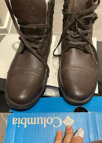 Kahverengi Deri Tokalı Amerikan Bot - Görsel 2