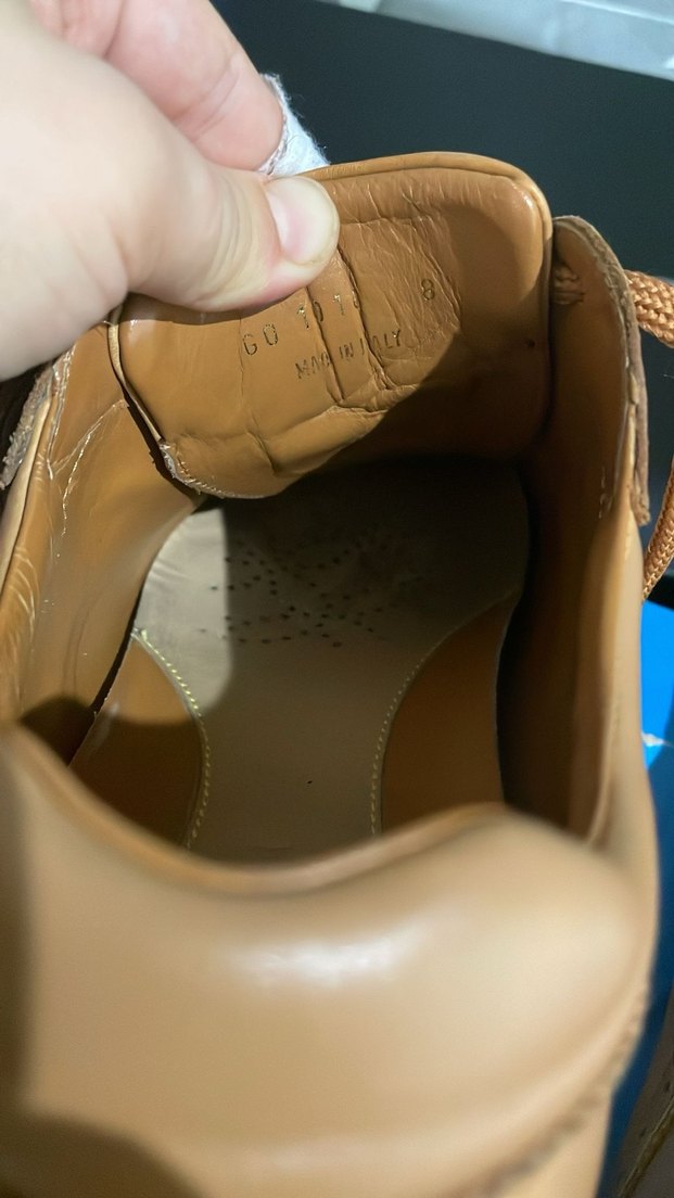 Deri Bağcıklı Louıs Vuıtton Ayakkabı - Görsel 4