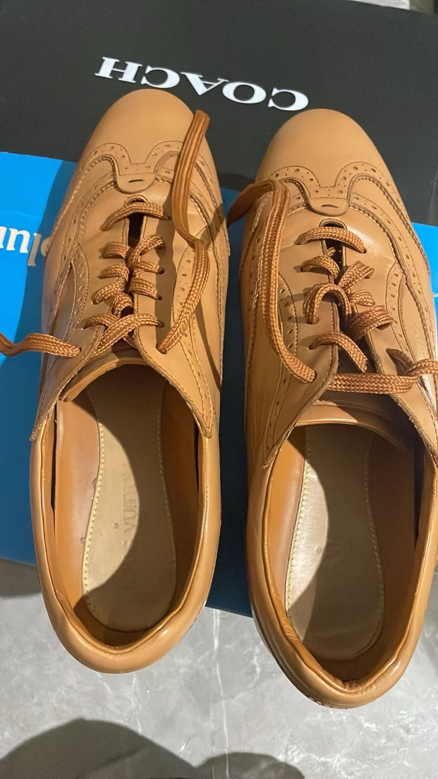 Deri Bağcıklı Louıs Vuıtton Ayakkabı - Görsel 3