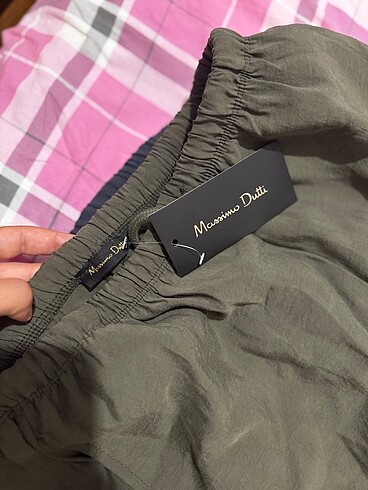 Massimo Dutti ipek kupra pantolon