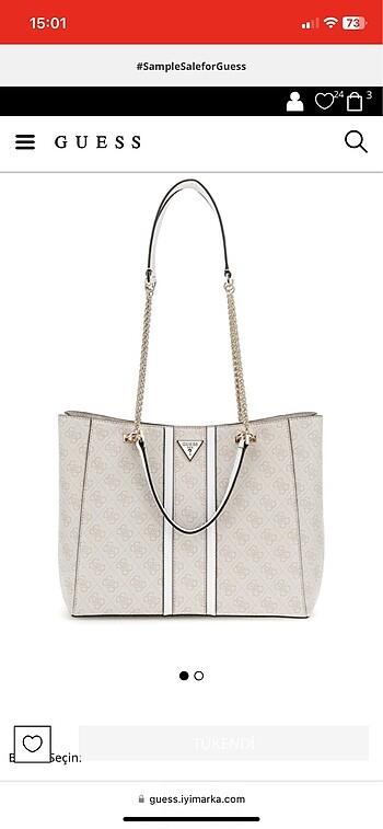 GUESS ÇANTA