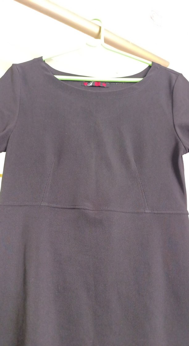 Siyah Midi Kadın Ofis Elbise - Görsel 2