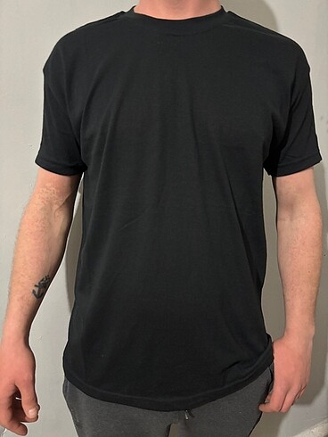 Diğer Unisex siyah t-shirt