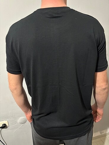 xxl Beden Unisex siyah t-shirt